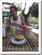Lunch with Pedro