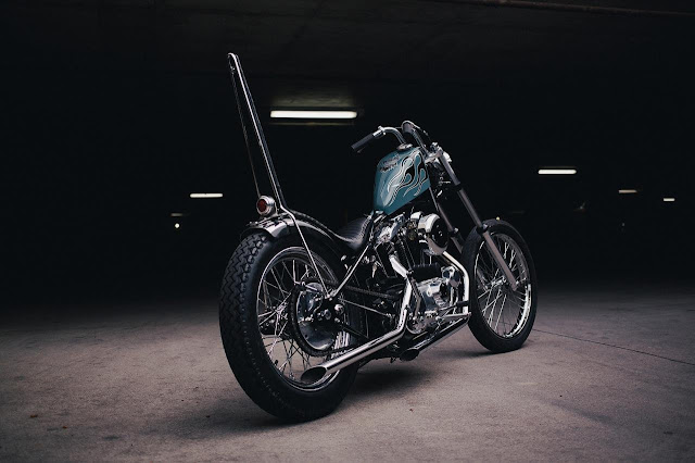 Harley Davidson Sportster 1971 By Wrecked Metals Hell Kustom