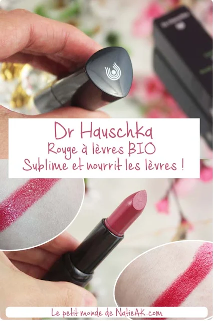 avis sur le rouge à lèvre bio Dr Hauschka