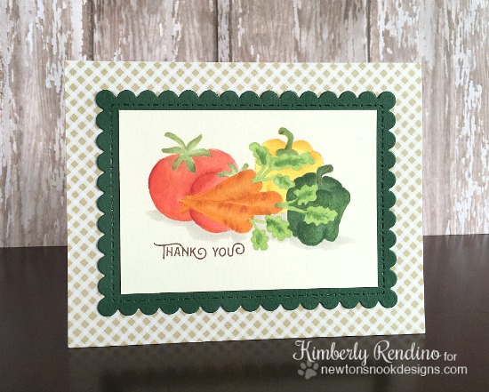 vegetable garden | cardmaking | papercraft | newton's nook designs | kimpletekreativity.blogspot.com