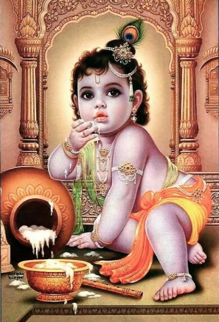 cute little Krishna