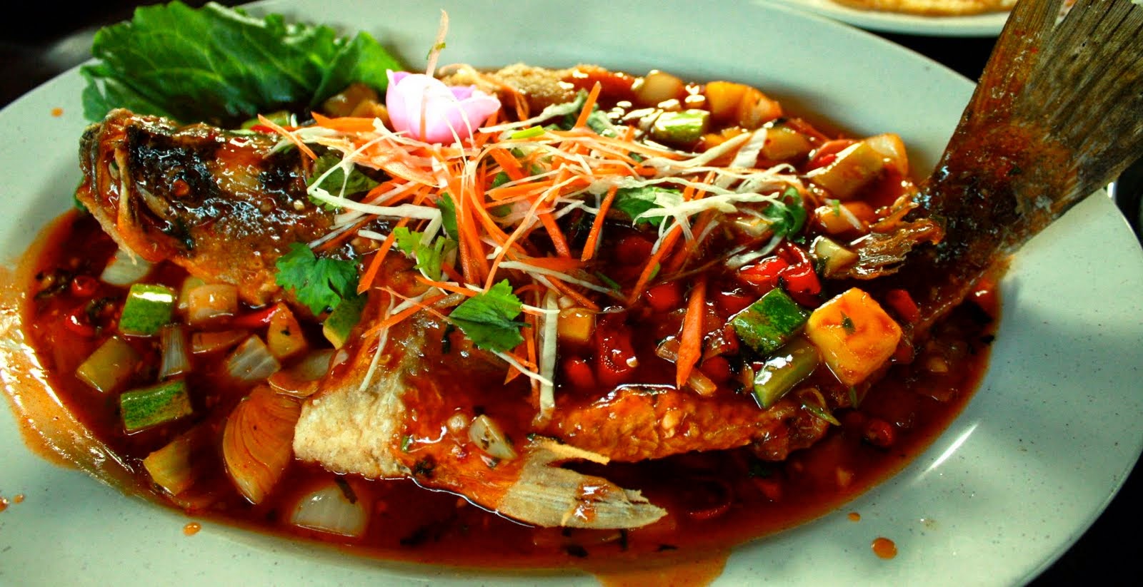 Ikan Masak Tiga Rasa Ala Thai | Resepi Masakan Malaysia