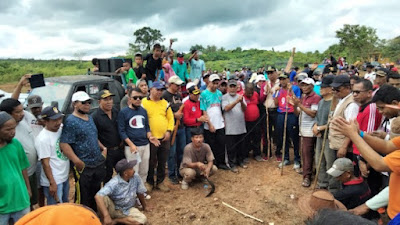 Lurah Gu Timur Ajak Masyarakat Dukung Percepatan Pembangunan Perkantoran di Buteng