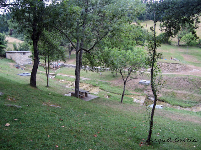 Area recreativa Fuente de la Teta en Orduña (Bizkaia)