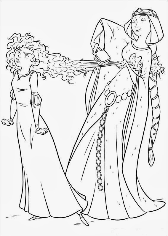 Fun Coloring Pages: Brave Coloring Pages title=