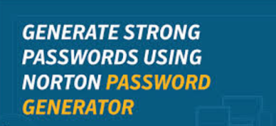 Symantec Norton Password Manager and Generator