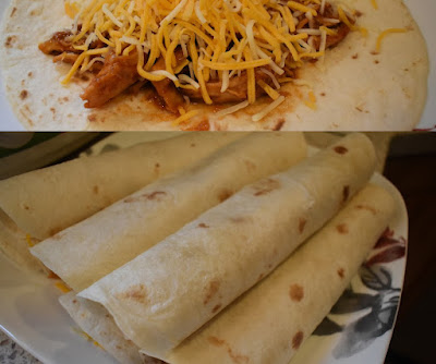 BBQ Chicken Wraps