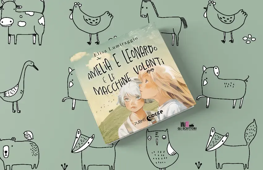 Amelia e Leonardo e le macchine volanti, un libro per bambini di Elisa Lumiraggio