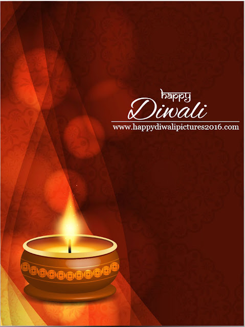 Happy Diwali Wishes / Greetings 2016 with Diya Images 2016