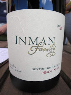 Inman Family Sexton Road Ranch Pinot Noir 2013 (90 pts)