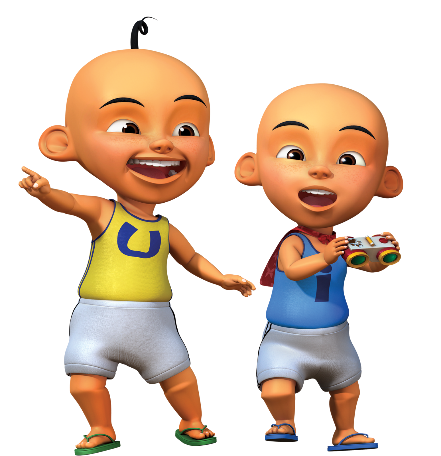 10 Mewarnai Gambar Upin  Ipin 