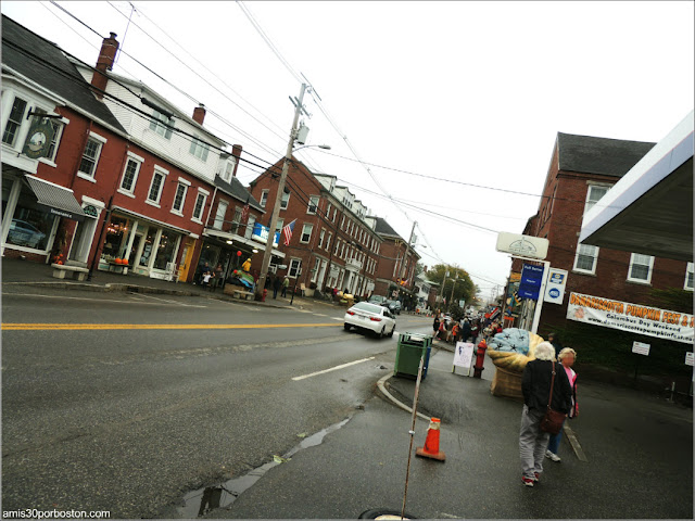 Calle Principal de Damariscotta, Maine