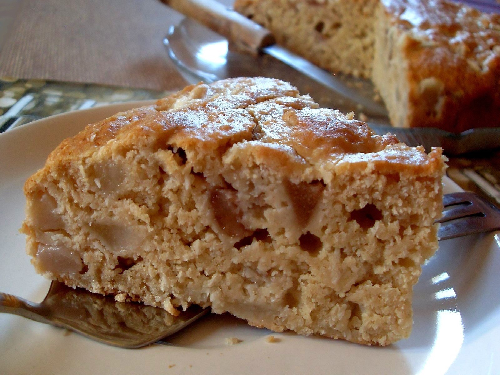 Ma Cuisine Vegetalienne Gateau Moelleux Poires Noix De Coco Vegan