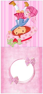 Strawberry Shortcake Free Printable Labels.