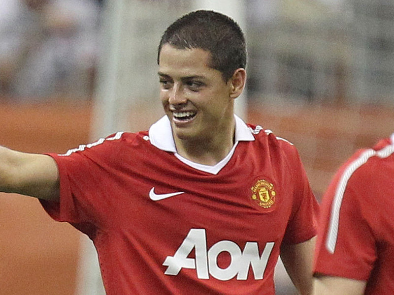 it feels like to win said Chicharito greeting other than Hernandez