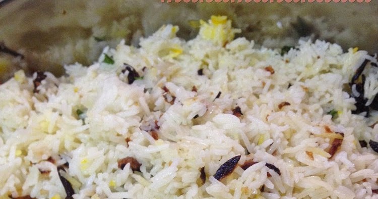 Mana-mana nadia: Juadah Syawal: Nasi Pilaf / Pilau / Pulao