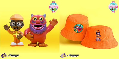 Designer Con 2020 Exclusive DJ Lance Rock x Hyperactive Monkey Resin Figures & Bucket Hats