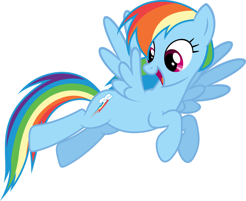 21+ My Litle Pony Rainbow Dash, Trend Masa Kini!