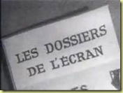1967 les dossiers de l'écran