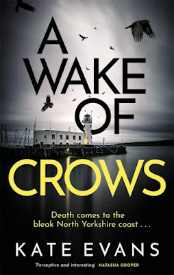 A Wake of Crows by Kate Evans. Book Cover-First Edition-Constable.