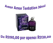 Amor Amor Tentation é a versão sexy do clássico Amor Amor (vermelho). (amor amor perfume)