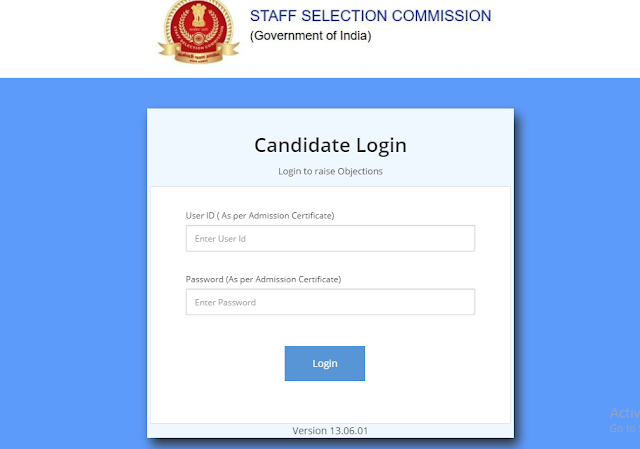 SSC Stenographer 2018 Answer Key