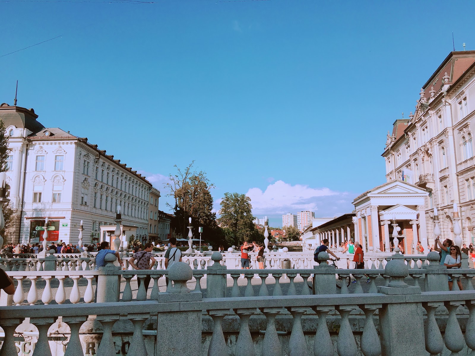 Triple Bridge, Ljubljana city centre