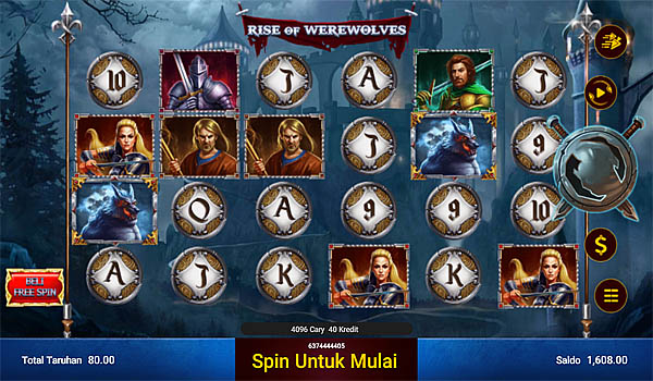 Main Gratis Slot Indonesia - Rise of Werewolves Spadegaming