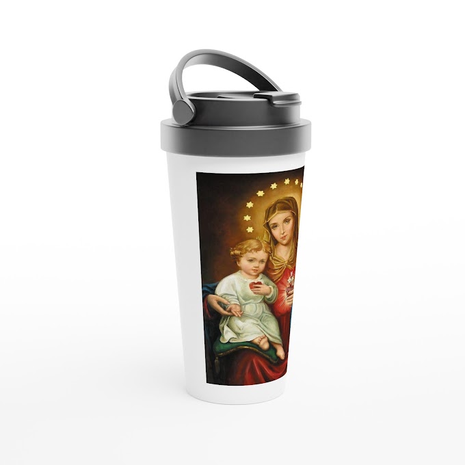 Mary & Infant Jesus Travel Mug