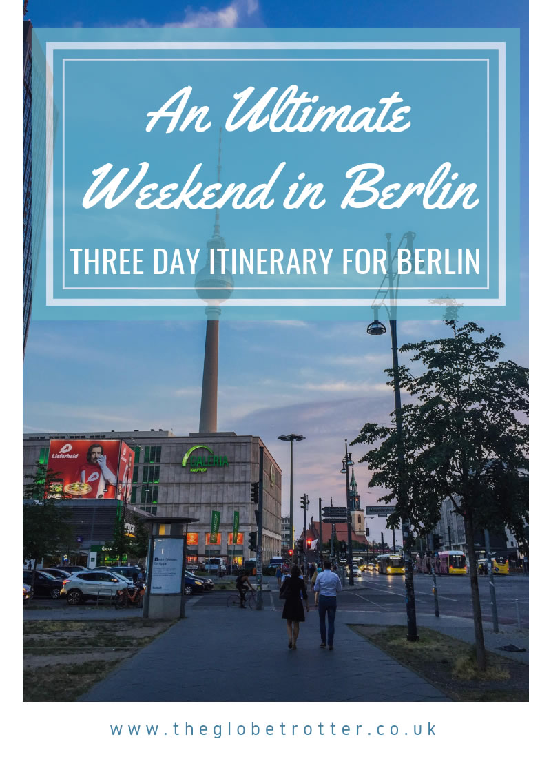 Three Day Itinerary for Berlin