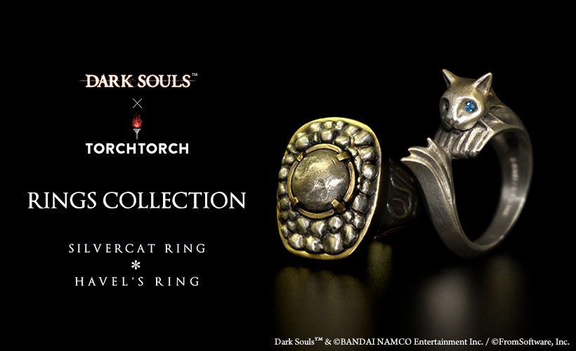 Torch Torch Blog ダークソウル リングコレクション 銀猫の指輪とハベルの指輪の受注を開始しました