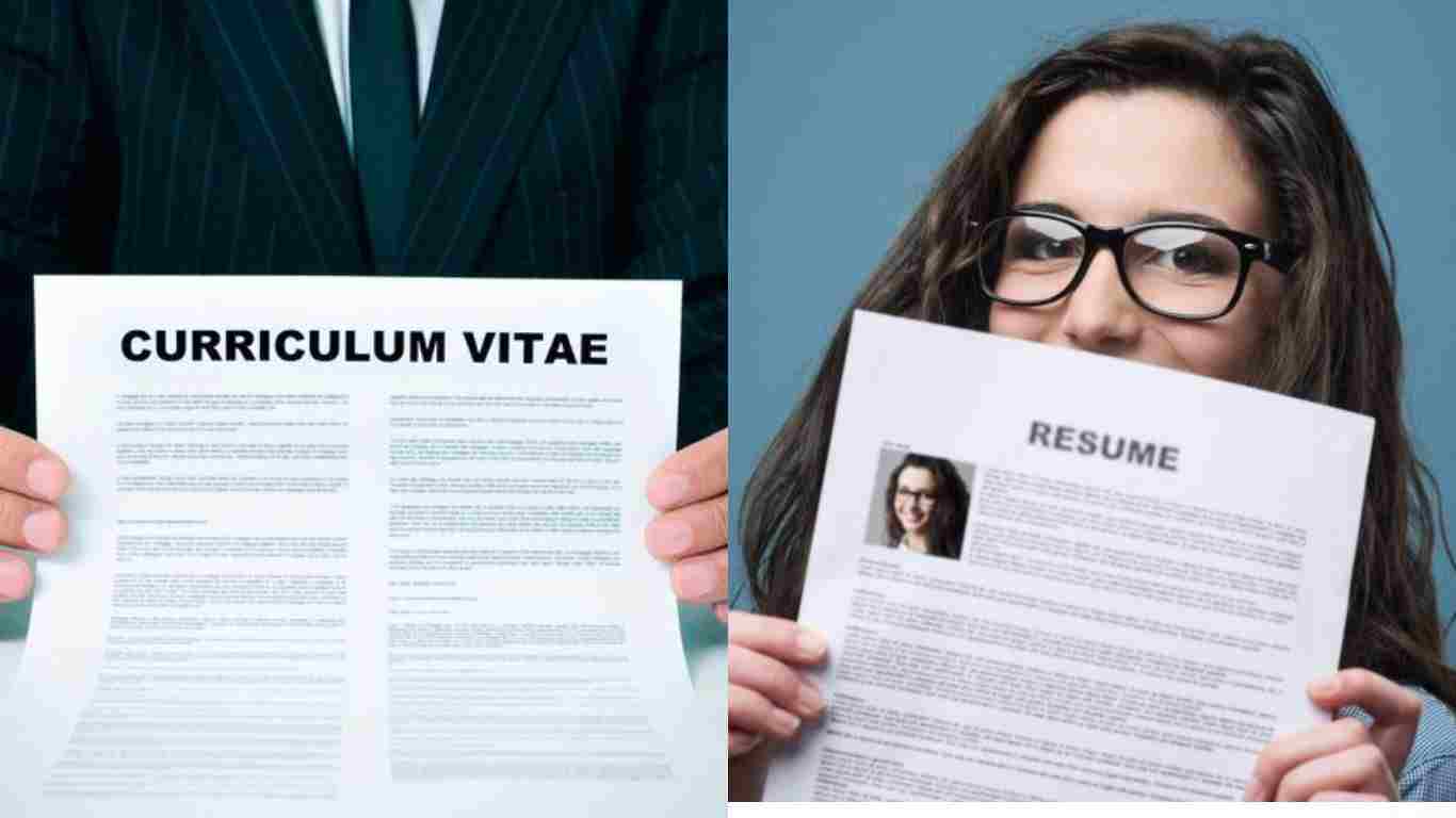 10 Perbedaan Antara CV (Curriculum Vitae) dan Resume