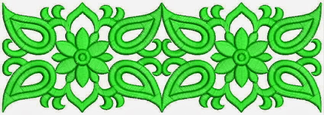 Blomme ontwerp Kant Border