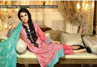 Ayesha Chottani Eid 2015 Collection by Shariq | Embroidered Eid ‘15 Dresses