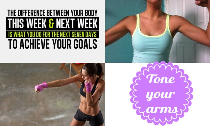 wednesday workout tone your arms