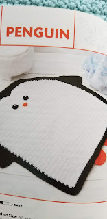 Crochet Penguin Rug Pattern for Kids bedroom