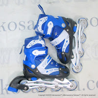 Sepatu Roda Super Power Inline Skate Blue