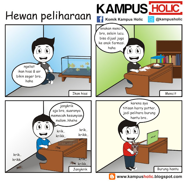 #124 Hewan peliharaan mahasiswa di kos