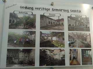 proses pembangunan gedung heritage semarang gelatik