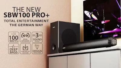 Blaupunkt SBW100 Pro प्लस साउंडबार