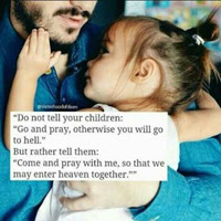 Tell children to pray Islamic Quote