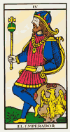 El Emperador - Tarot