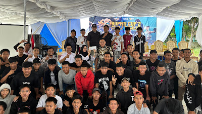 Enos Buka Turnamen E-Sport Bupati Cup II Tahun 2024 Millenial Championship