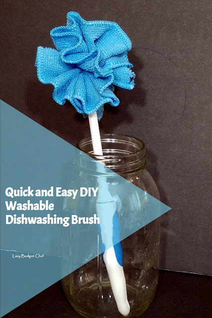 How to Make a Reusable Cleaning Scrub Brush for Pots, Pans, and Bottles