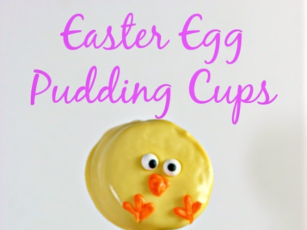 Easter Egg Pudding Cup