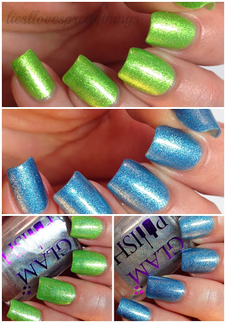 Glam Polish Pixie Hollow collection swatch and review