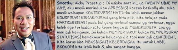 Kata - Kata Lucu Vicky Prasetyo  Sotosop