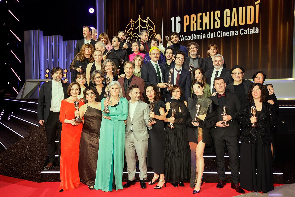 Ganadores de la 16º edición de los Premios Gaudí