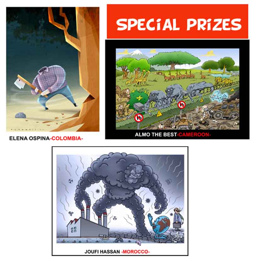 Special prizes:
