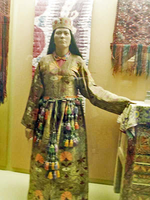 Old style ethnic clothes from SE Asian and North Africa